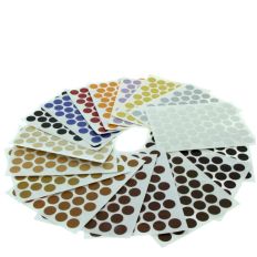 Pastila autoadeziva mascare surub 108 buc/folie, fag deschis (KR 876/KR 1783/KST A802)