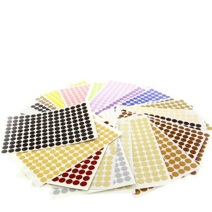 Pastila autoadeziva mascare surub 140 buc/folie, galben (EG U114/KR 134/KST D133)