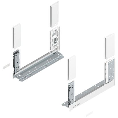 Laterala sertar LEGRABOX FREE 780C4502S stanga+dreapta, alb