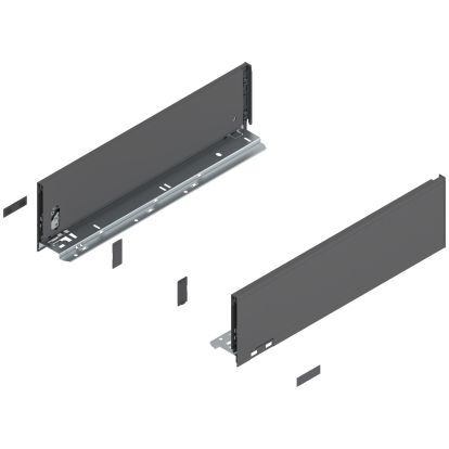 Laterala sertar LEGRABOX 770K4502S stanga+dreapta, gri orion