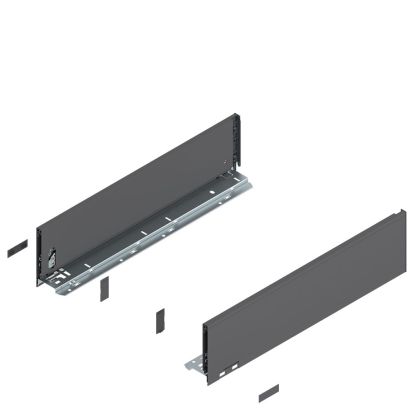 Laterala sertar LEGRABOX 770K5002S stanga+dreapta, gri orion