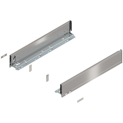 Laterala sertar Legrabox 770M5002S, stanga+dreapta, inox