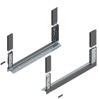Laterala sertar LEGRABOX FREE 780C5502S stanga+dreapta, gri orion