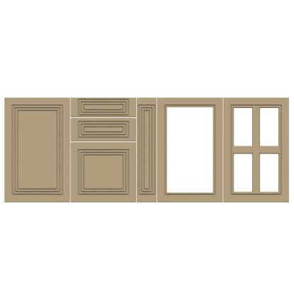 Fronturi MDF Silver | AMRON/T