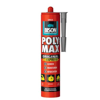 ADEZIV RAPID BISON POLY MAX ORIGINAL EXPRESS GRI 425 ml