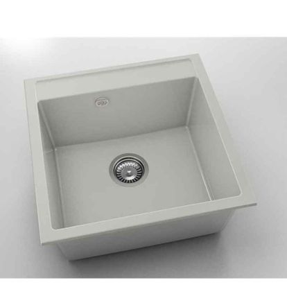 Chiuveta cu o cuva Fat Avangard 51 x 46 cm, capucin granit 05