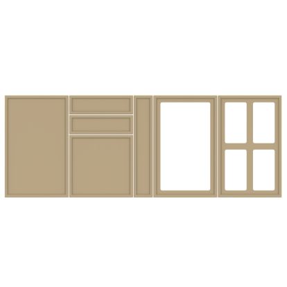 Fronturi MDF Platinum | HILTON/DT