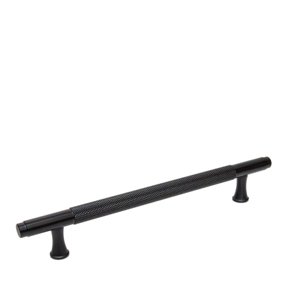 Maner din aluminiu Lamer Cedric 128 mm, negru