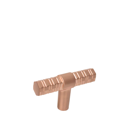 Buton din zamac Lamer Midas, auriu roscat