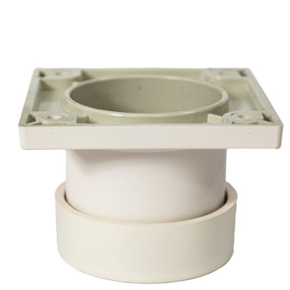 Picior sofa Sedeff rotund reglabil din ABS H50xD50, alb