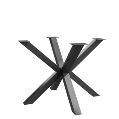 Picior masa Spike din otel H720 EKA207, negru