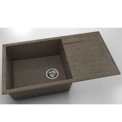 Chiuveta cu blat dreapta/stanga Fat Avangard 90 x 49 cm, walnut toffee 330