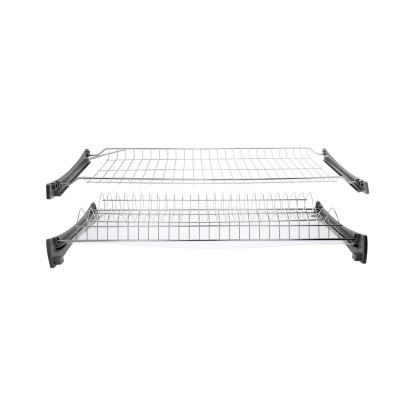 Scurgator pentru vase, corp 450 mm, otel vopsit gri