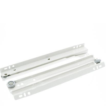 Glisiera BLUM cu rola extragere partiala 230M2500, alba