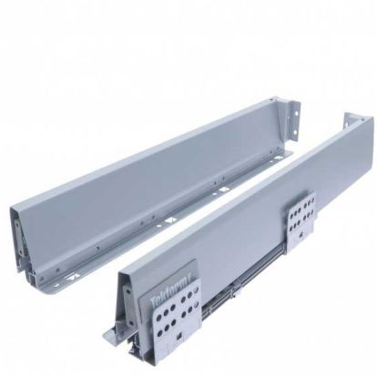 TEKFORM TITUS cu extensie totala si amortizare L350 H70 mm, alb