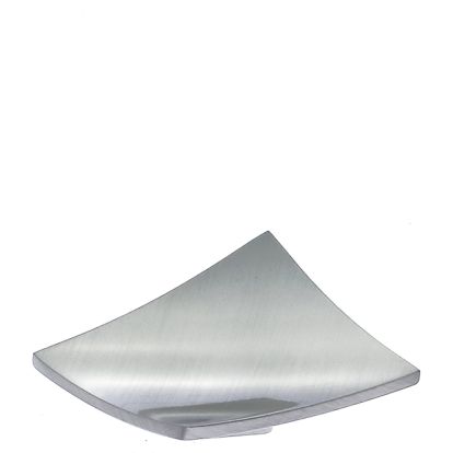Buton din zamac Marellis Mads, satin nichel