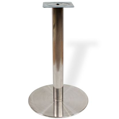 Picior masă central Alvin din inox cu baza rotundă H720XD76