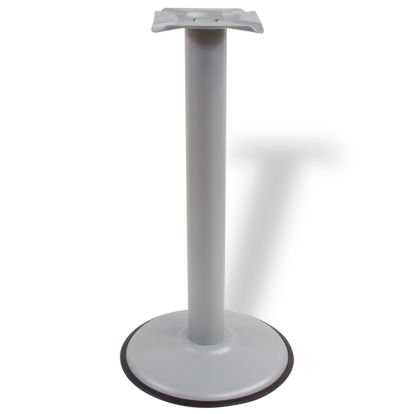 Picior masă central Rob din oțel cu bază rotundă H720XD76, satinat