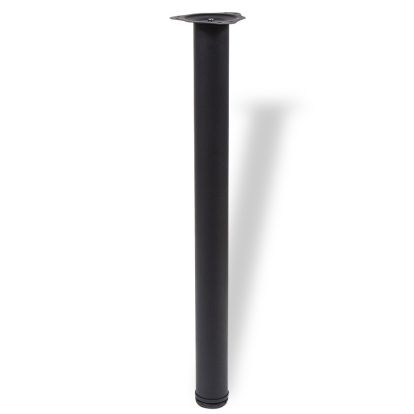 Picior masă HDD Maurice rotund din oțel H820xD60, negru