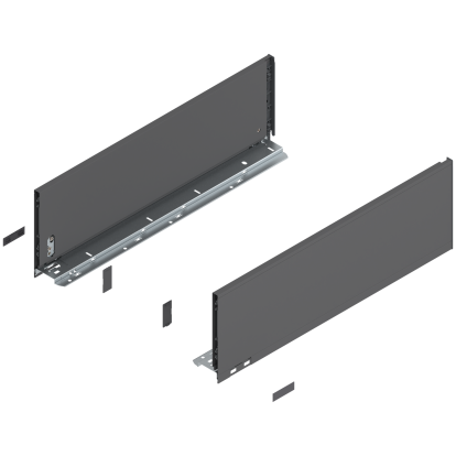 Laterala sertar LEGRABOX 770C5502S stanga+dreapta, gri orion