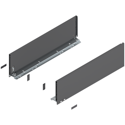 Laterala sertar LEGRABOX 770C6002S stanga+dreeapta, gri orion