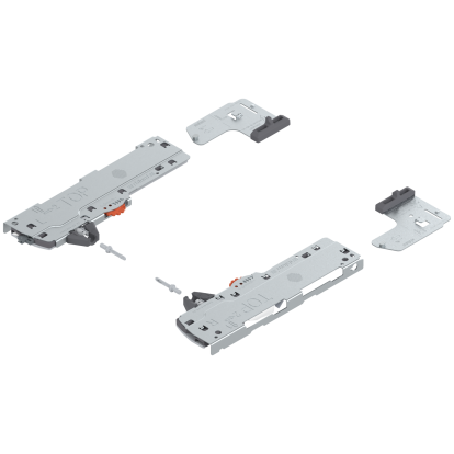 LEGRABOX/MOVENTO TIP ON BLUMOTION unitate (+declansator+adaptor) T60L7340 tip L1, stg+dr gri deschis (02368890)
