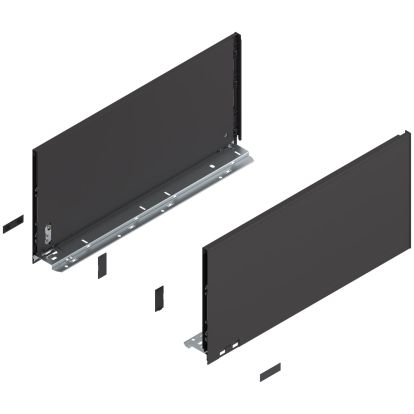 Laterala sertar LEGRABOX 770F5002TS stanga+dreapta, negru
