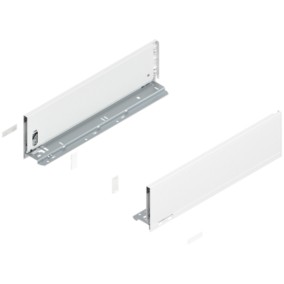 Laterala sertar LEGRABOX 770K4502S stanga+dreapta, alb