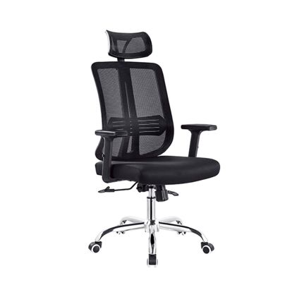 Scaun birou Halvord S3038, spatar cu tetiera, cotiere ajustabile, 2 reglaje, baza cu rotile, 620 x 650 x 1060-1160 mm