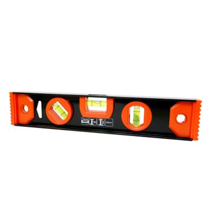 Nivela cu bula boloboc 1200 mm, 3 fiole 0 45 90 grade precizie 1mm/m din aluminiu // 35256