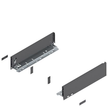 Laterala sertar LEGRABOX 770M3502S stanga-dreapta, gri orion