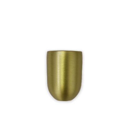 Buton mic din zamac Cebi Bullet CB4129, auriu mat