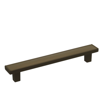 Maner din zamac Marellis Chanet 128 mm, maro velvet