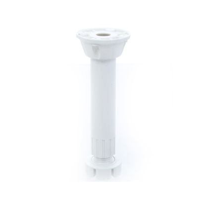 Picior bucatarie economic reglabil din plastic H150, alb (4 buc)