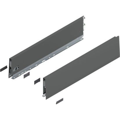 Set laterala sertar MERIVOBOX 470K5502S stanga+dreapta, gri