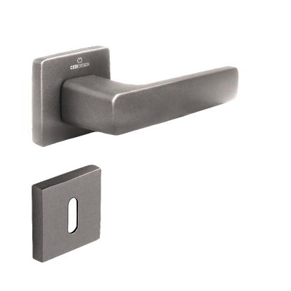 Maner de usa CEBI ZIP FLAT compozit nichel cu rozeta patrata pentru cheie