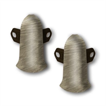 COLTAR EXTERIOR PLINTA PVC STEJAR MOCCA KN5208, 2 BUC/SET