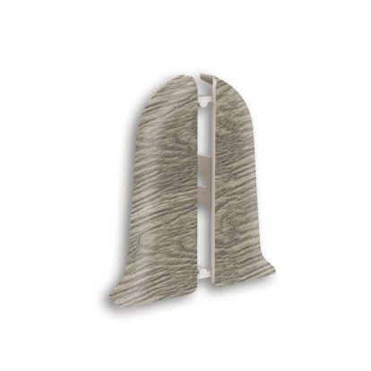 TERMINATII PLINTA PVC STEJAR LATTE KN5229 ST-DR, 2 BUC/SET