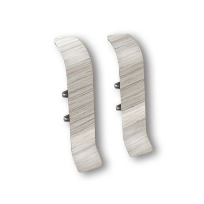 IMBINARE PLINTA PVC FRASIN ALB KN5252, 2 BUC/SET