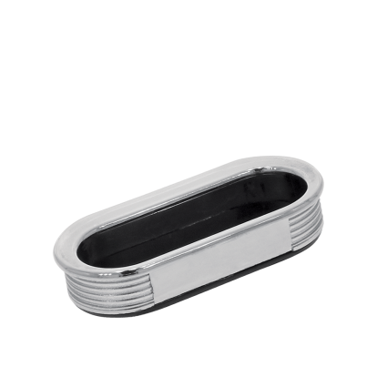 Maner oval ingropat din plastic Lamar R2500, satinat