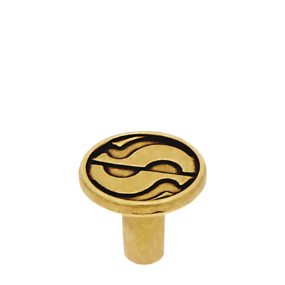 Buton din alama Dierk 38240.02, antic
