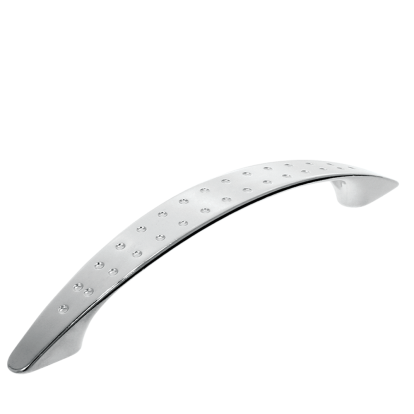 Maner din zamac Farand 96 mm, crom (10 buc)