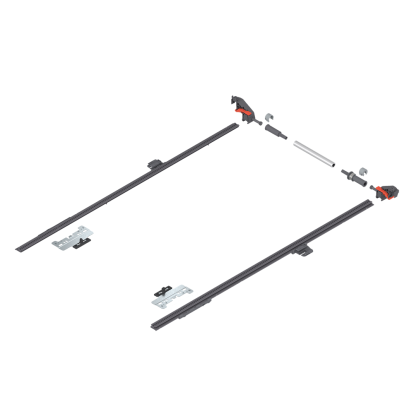 Mecanism de stabilizare laterala MERIVOBOX ZS4.650MU extragere totala, NL 650mm KB 1400mm