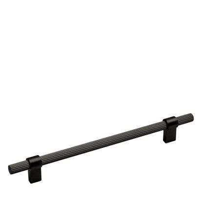 Maner din aluminiu System Cesaro 224 mm, negru