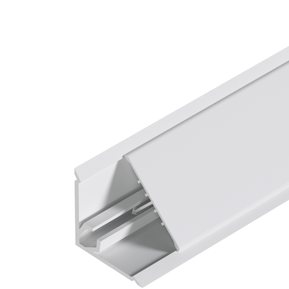 Inaltator triunghiular din PVC 3.9ml, aluminiu neted