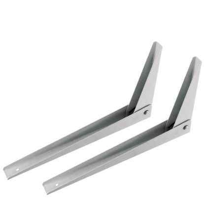 Consola din metal rabatabila 180x300 mm, alba