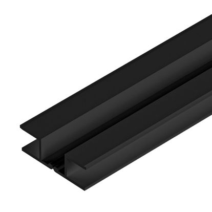 Multiangolo din plastic pentru plinta H150, negru