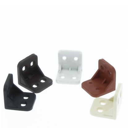 Coltar din plastic, negru (100 buc)