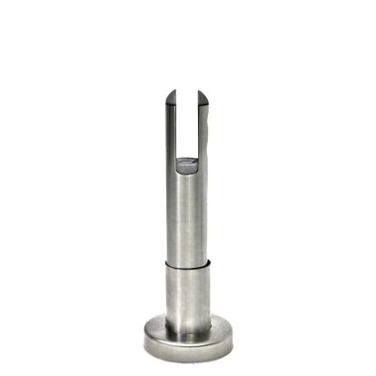 Picior din aluminiu pentru compact HPL H100, inox