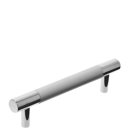 Maner bara din aluminiu Fion 160 mm, capete crom